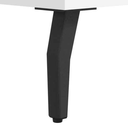  fehér szerelt fa íróasztal 140 x 50 x 75 cm