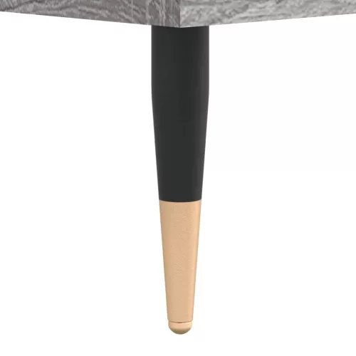  szürke sonoma színű szerelt fa cipőpolc 102 x 35 x 55 cm