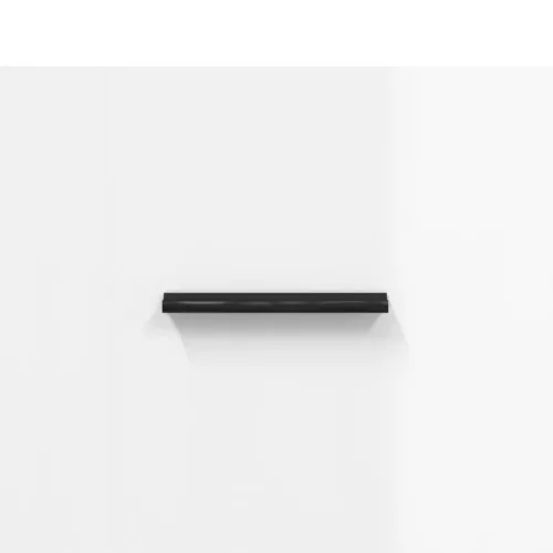  magasfényű fehér szerelt fa cipőpolc 102x35x55 cm