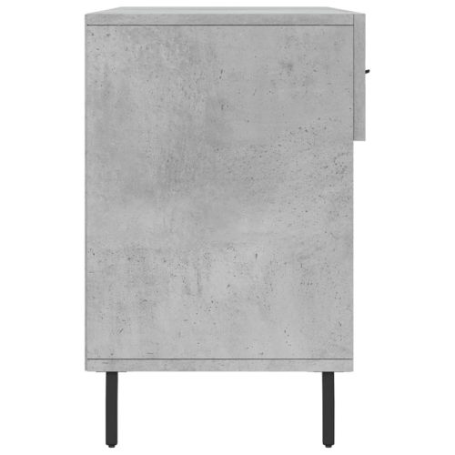  betonszürke szerelt fa cipőpolc 102 x 35 x 55 cm