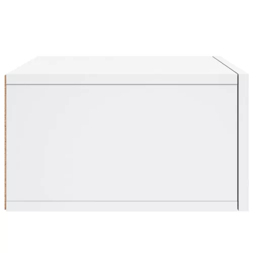  fehér falra szerelhető éjjeliszekrény 35 x 35 x 20 cm
