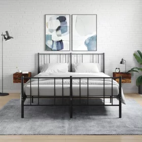    2 db füstös tölgy színű fali éjjeliszekrény 35 x 35 x 20 cm