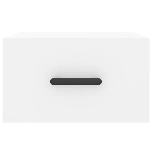  fehér falra szerelhető éjjeliszekrény 35 x 35 x 20 cm