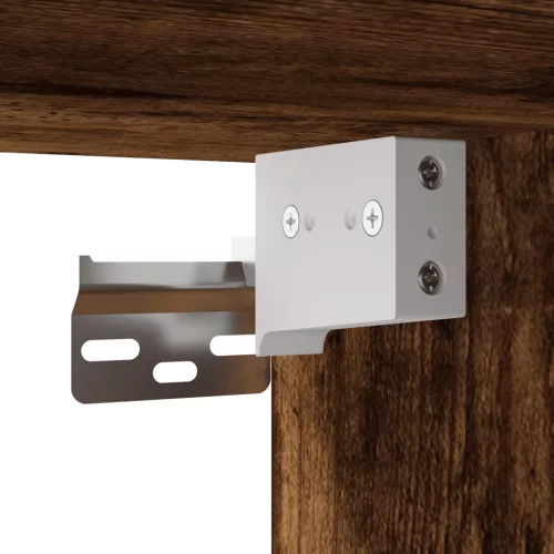  2 db füstös tölgy színű fali éjjeliszekrény 35 x 35 x 20 cm