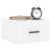  fehér falra szerelhető éjjeliszekrény 35 x 35 x 20 cm