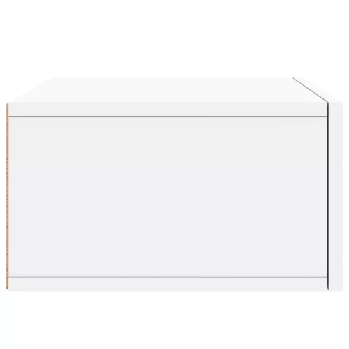  2 db fehér falra szerelhető éjjeliszekrény 35x35x20 cm