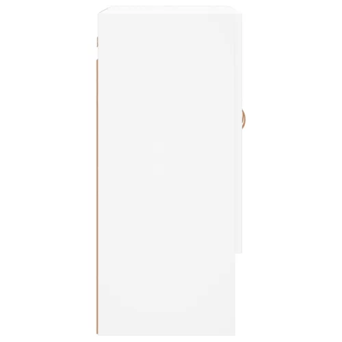  fehér szerelt fa faliszekrény 60 x 31 x 70 cm