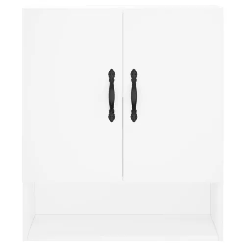  fehér szerelt fa faliszekrény 60 x 31 x 70 cm