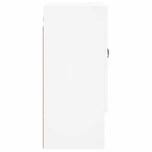  fehér szerelt fa faliszekrény 60 x 31 x 70 cm