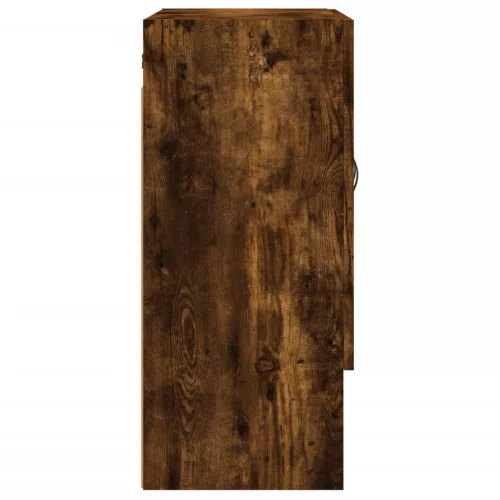  füstös tölgy színű szerelt fa fali szekrény 60 x 31 x 70 cm