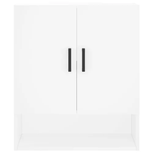  fehér szerelt fa faliszekrény 60 x 31 x 70 cm