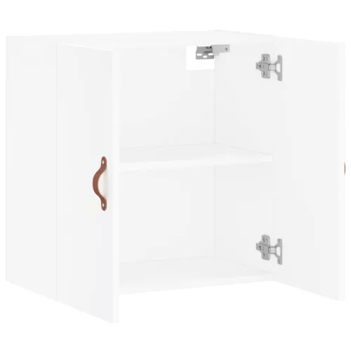  fehér szerelt fa faliszekrény 60 x 31 x 60 cm