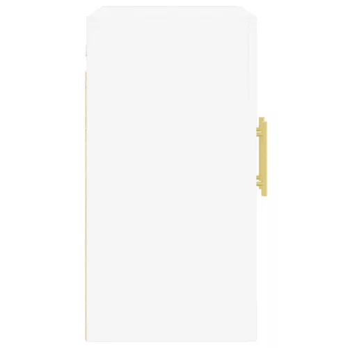  fehér szerelt fa faliszekrény 60 x 31 x 60 cm