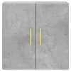 betonszürke szerelt fa faliszekrény 60 x 31 x 60 cm