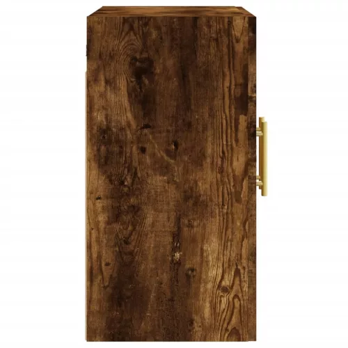  füstös tölgy színű szerelt fa faliszekrény 60 x 31 x 60 cm