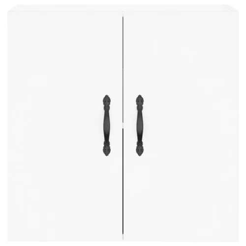  fehér szerelt fa faliszekrény 60 x 31 x 60 cm