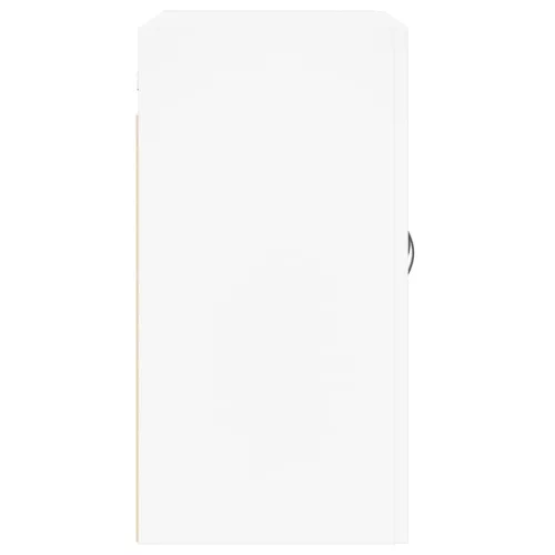  fehér szerelt fa faliszekrény 60 x 31 x 60 cm