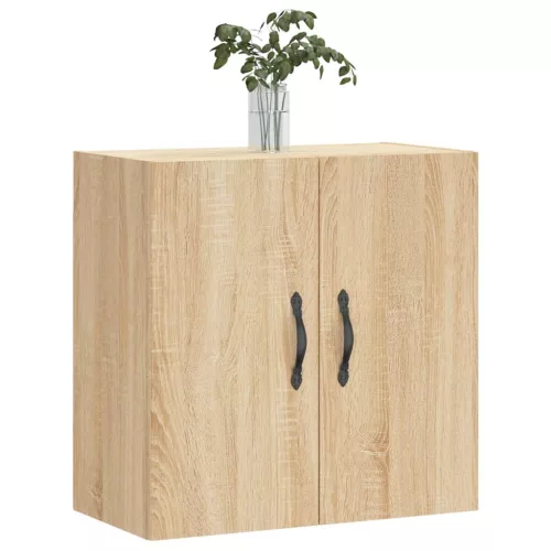  sonoma tölgy színű szerelt fa faliszekrény 60 x 31 x 60 cm