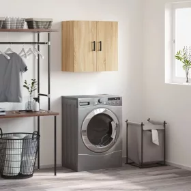    sonoma tölgy színű szerelt fa faliszekrény 60 x 31 x 60 cm