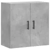  betonszürke szerelt fa faliszekrény 60 x 31 x 60 cm