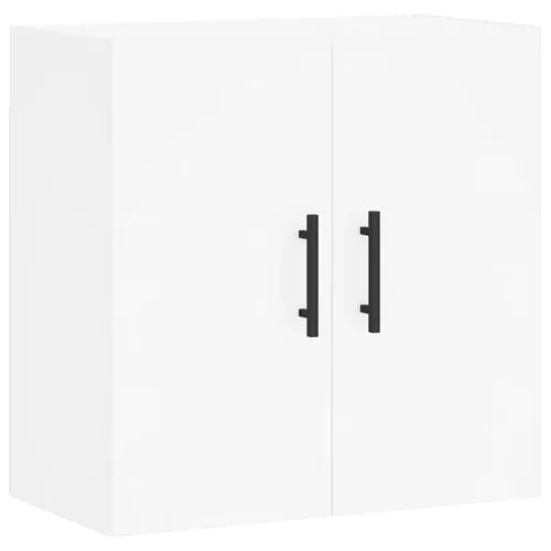  fehér szerelt fa faliszekrény 60 x 31 x 60 cm