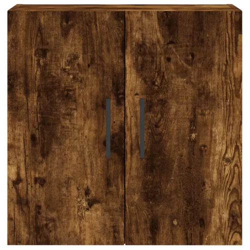  füstös tölgy színű szerelt fa faliszekrény 60 x 31 x 60 cm