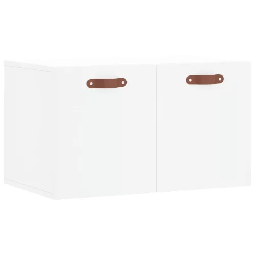  fehér szerelt fa faliszekrény 60 x 36,5 x 35 cm