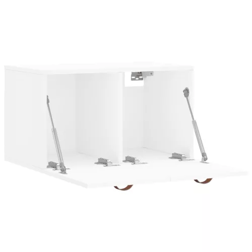  fehér szerelt fa faliszekrény 60 x 36,5 x 35 cm