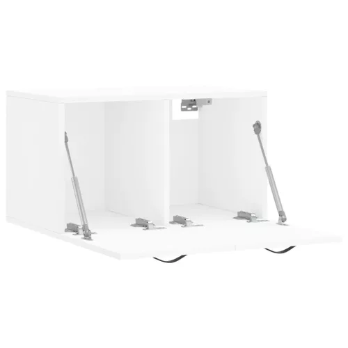  fehér szerelt fa faliszekrény 60 x 36,5 x 35 cm