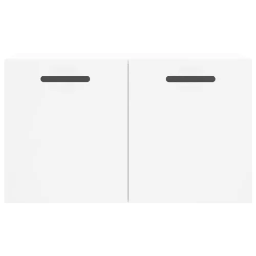  fehér szerelt fa faliszekrény 60 x 36,5 x 35 cm