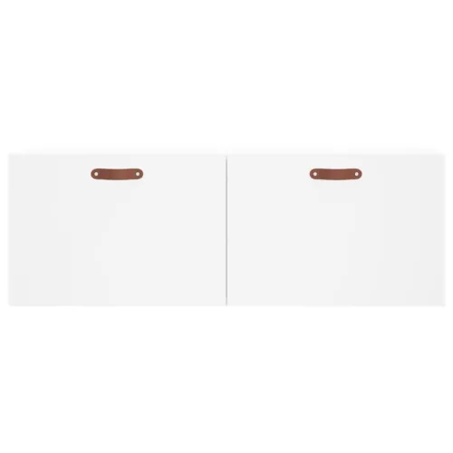  fehér szerelt fa faliszekrény 100 x 36,5 x 35 cm