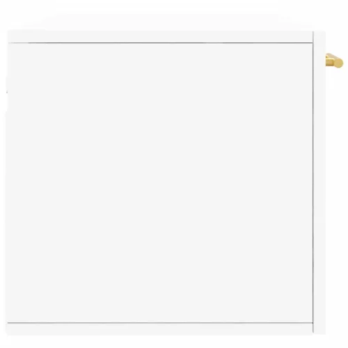  fehér szerelt fa faliszekrény 100 x 36,5 x 35 cm