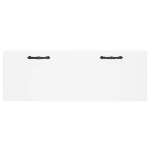  fehér szerelt fa faliszekrény 100 x 36,5 x 35 cm