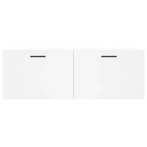  fehér szerelt fa faliszekrény 100 x 36,5 x 35 cm