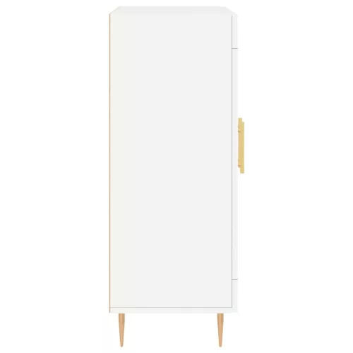  fehér szerelt fa tálalószekrény 69,5 x 34 x 90 cm