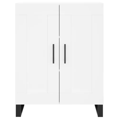  fehér szerelt fa tálalószekrény 69,5 x 34 x 90 cm