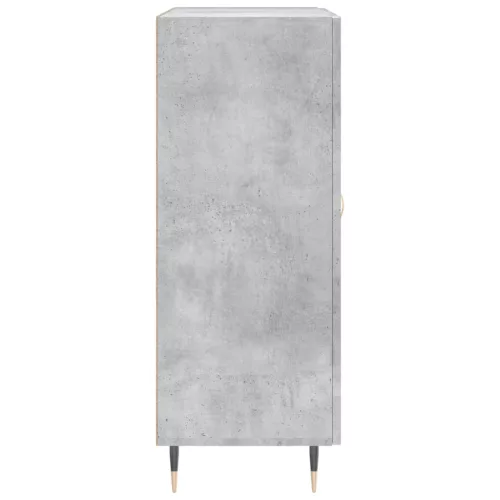  betonszürke szerelt fa tálalószekrény 69,5 x 34 x 90 cm