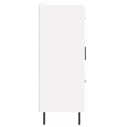  fehér szerelt fa tálalószekrény 69,5 x 34 x 90 cm