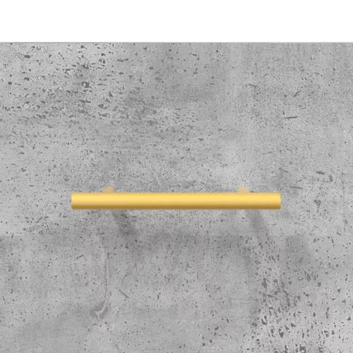  betonszürke szerelt fa magasszekrény 69,5 x 31 x 115 cm