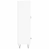  fehér szerelt fa magasszekrény 69,5 x 31 x 115 cm