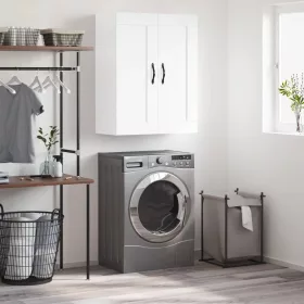  fehér szerelt fa fali szekrény 69,5 x 34 x 90 cm