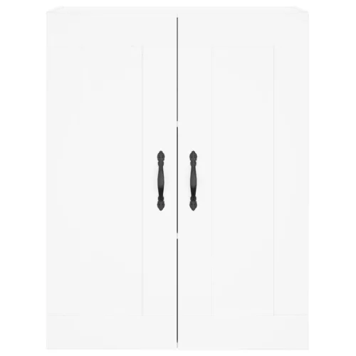  fehér szerelt fa fali szekrény 69,5 x 34 x 90 cm