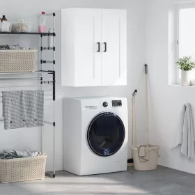  fehér szerelt fa fali szekrény 69,5 x 34 x 90 cm