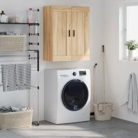  sonoma tölgy szerelt fa fali szekrény 69,5 x 34 x 90 cm