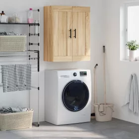  sonoma tölgy szerelt fa fali szekrény 69,5 x 34 x 90 cm