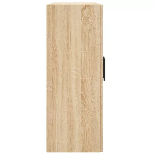  sonoma tölgy szerelt fa fali szekrény 69,5 x 34 x 90 cm