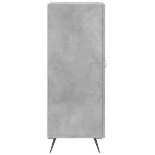  betonszürke szerelt fa tálalószekrény 34,5 x 34 x 90 cm