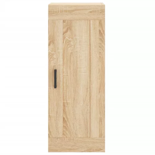  sonoma tölgy szerelt fa fali szekrény 34,5x34x90 cm