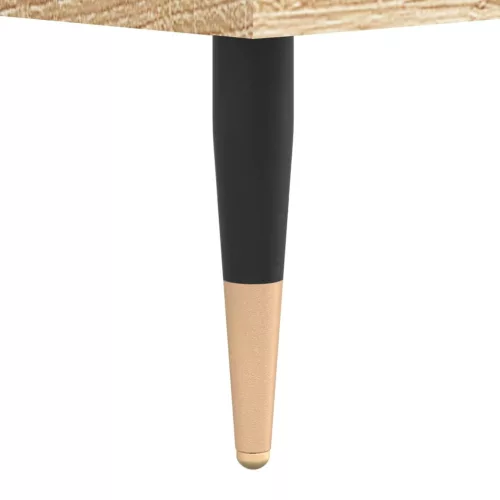  sonoma tölgy színű szerelt fa éjjeliszekrény 40 x 35 x 50 cm