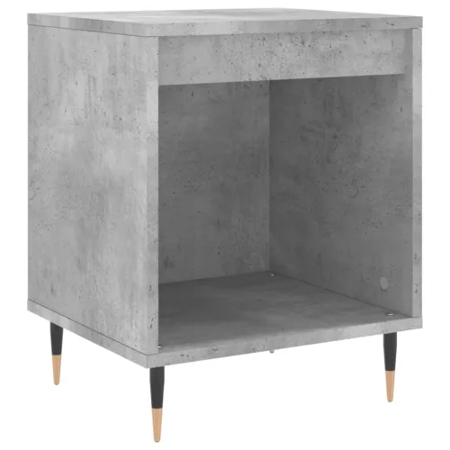  betonszürke szerelt fa éjjeliszekrény 40x35x50 cm